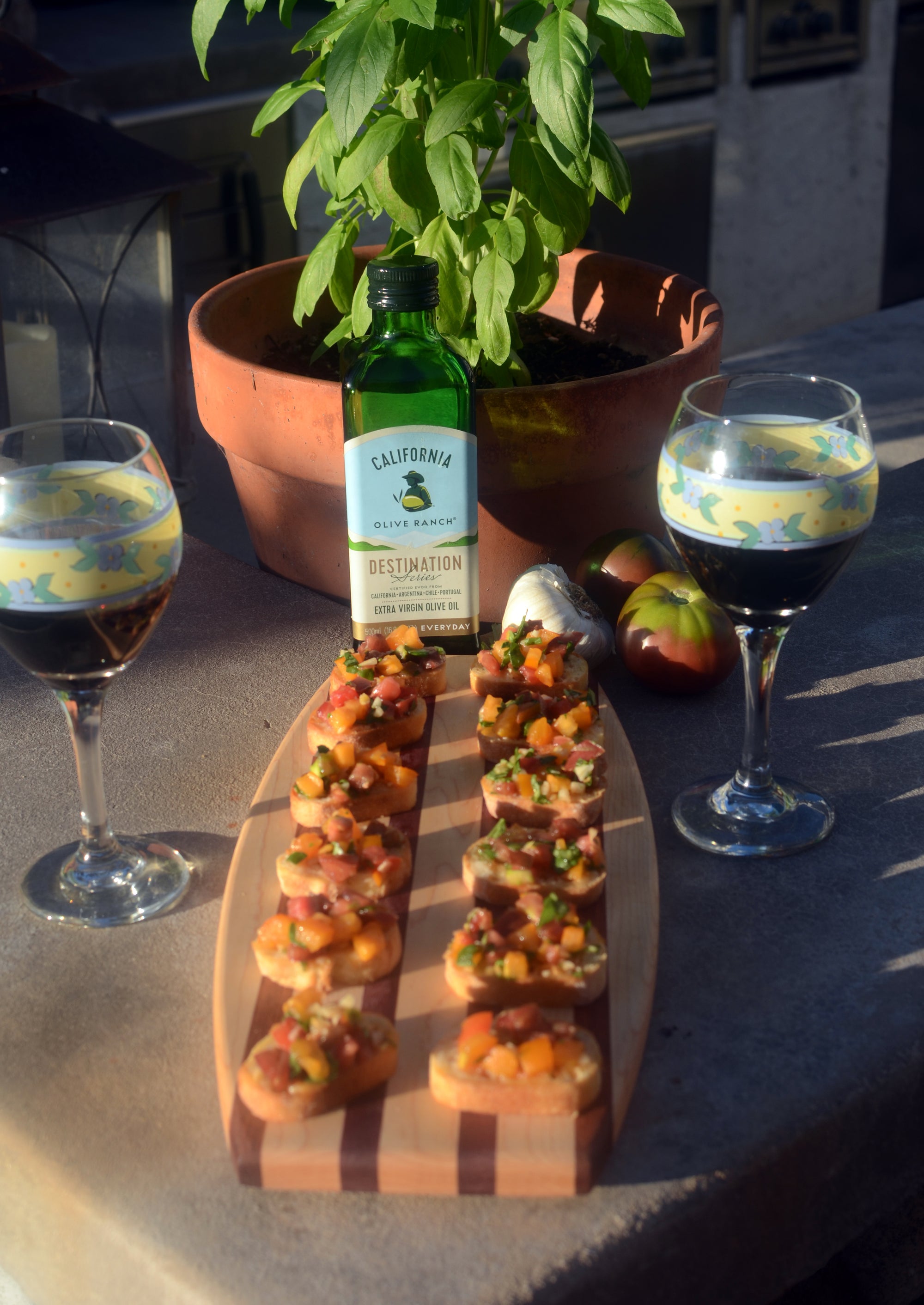 Garlic Dipping Board