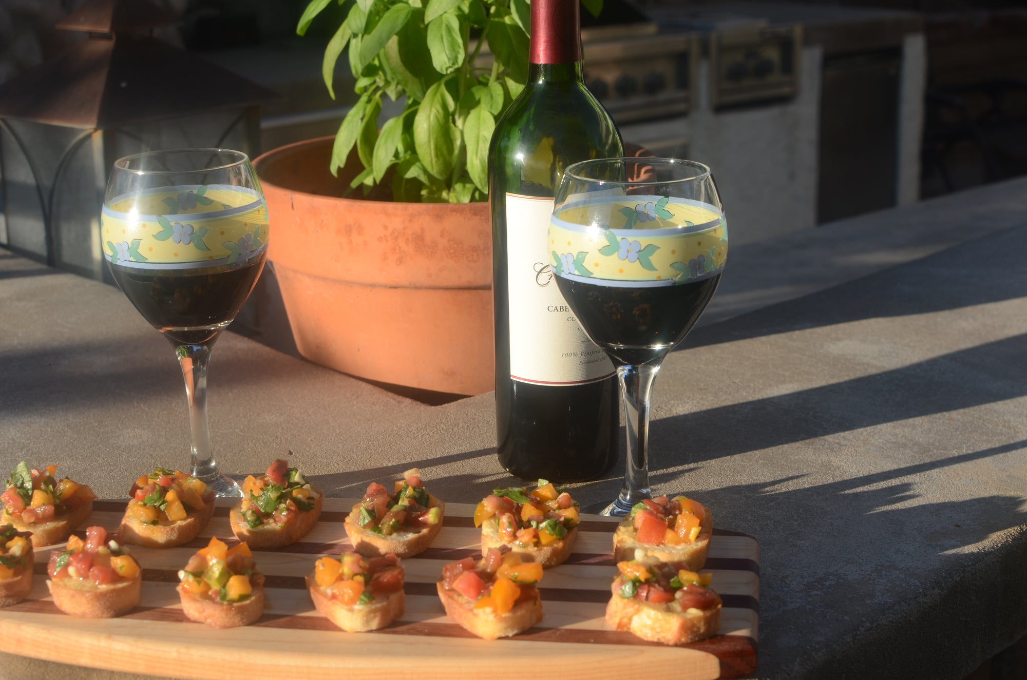 Garlic Dipping Board